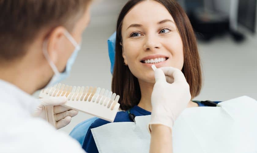 "Patient visits at Riverbend Family Dentistry, Jupiter, for Cosmetic Dentist."