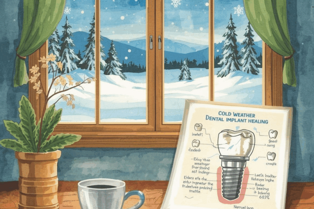 Cold Weather Affects Dental Implant Healing